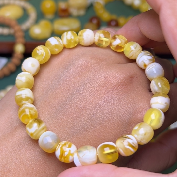 琥珀未镶嵌珠宝奇石