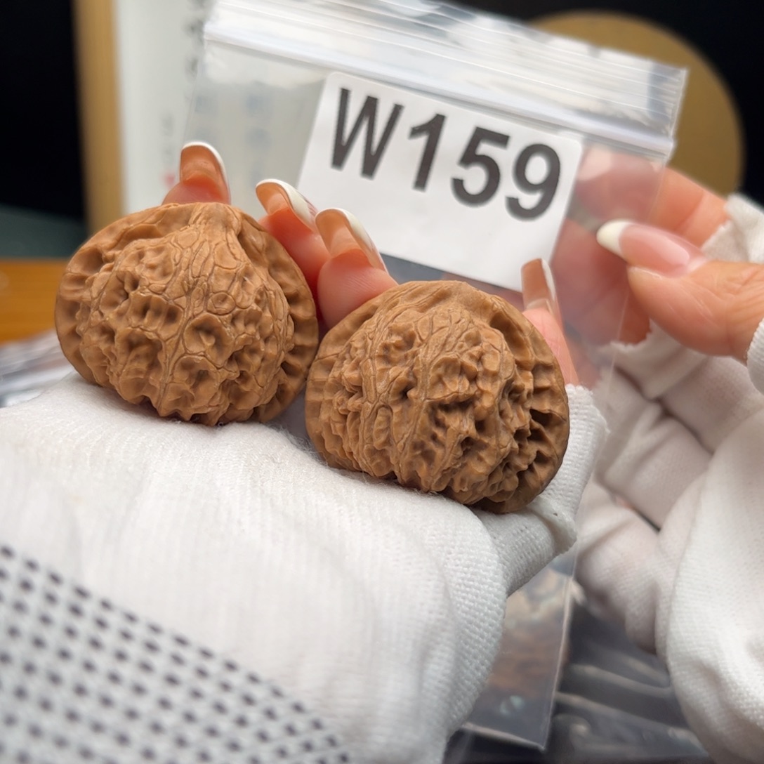 文玩核桃把件40宫灯w 159