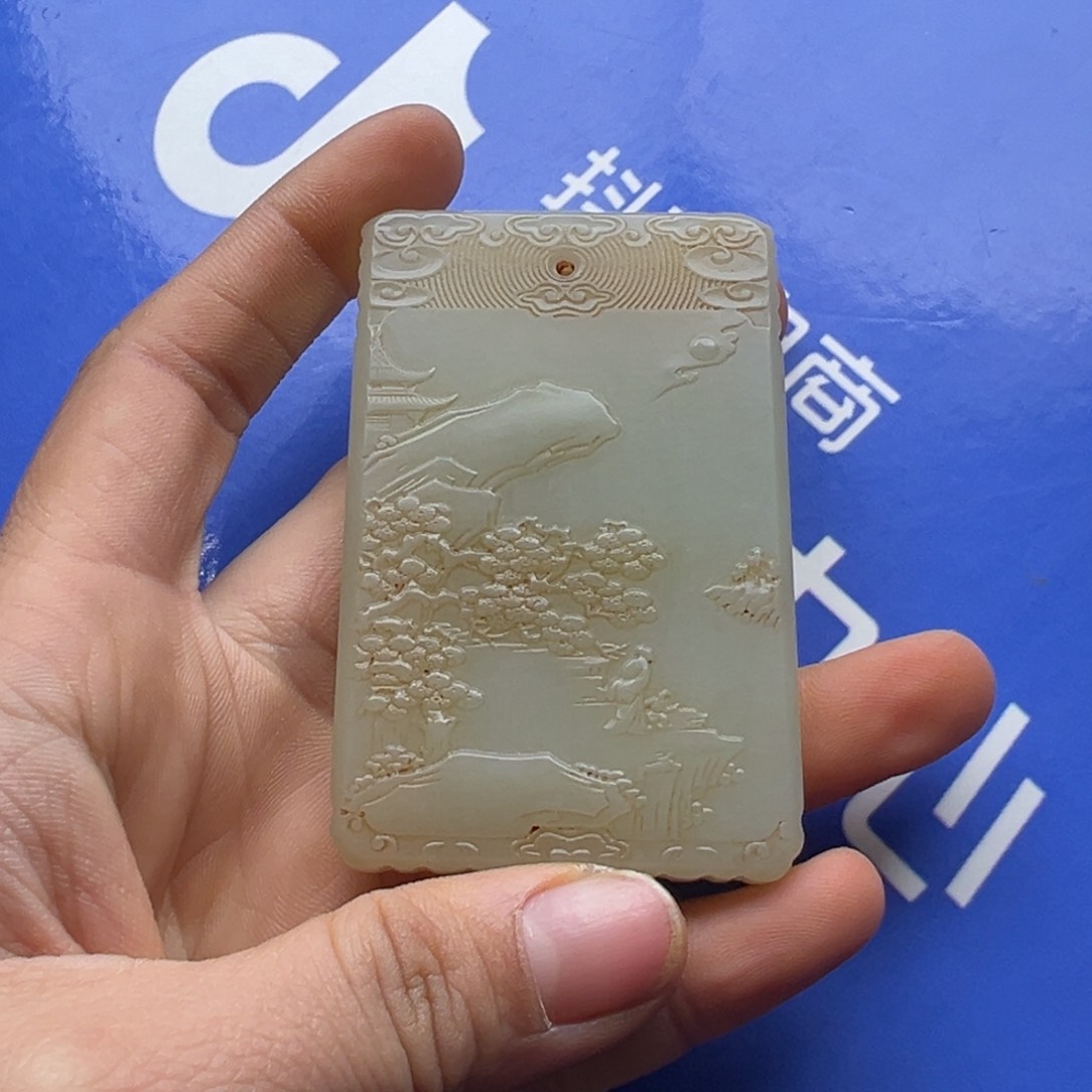 和田玉挂件未镶嵌