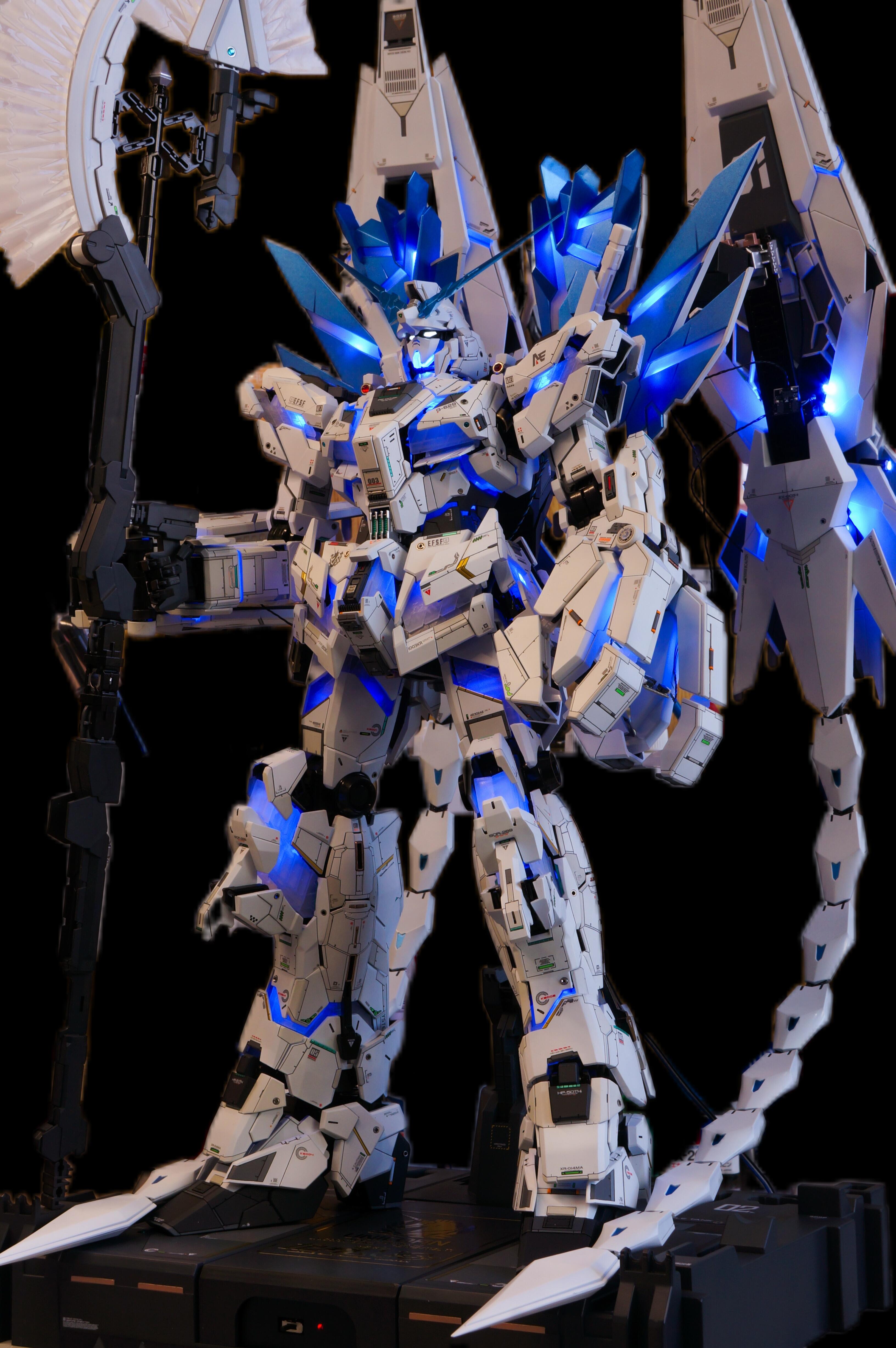 【勋章】高达机甲模型PG菲尼克斯完美独角兽强袭自由拼装潮玩手办