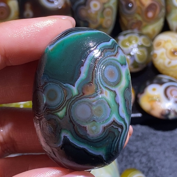 玛瑙/玉髓未镶嵌吊坠(不含链)22