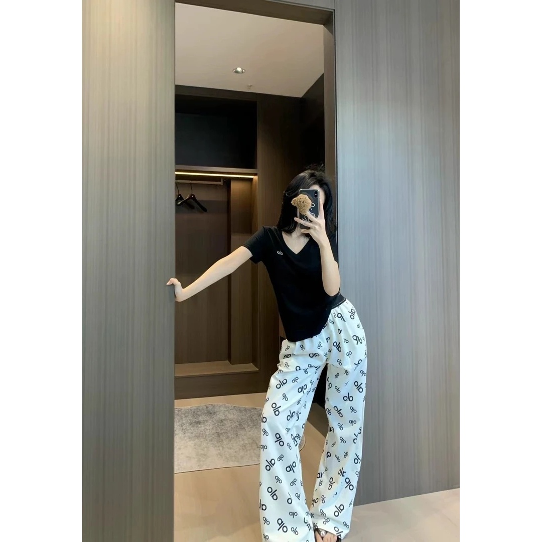 休闲阔腿裤时尚套装高腰 -27