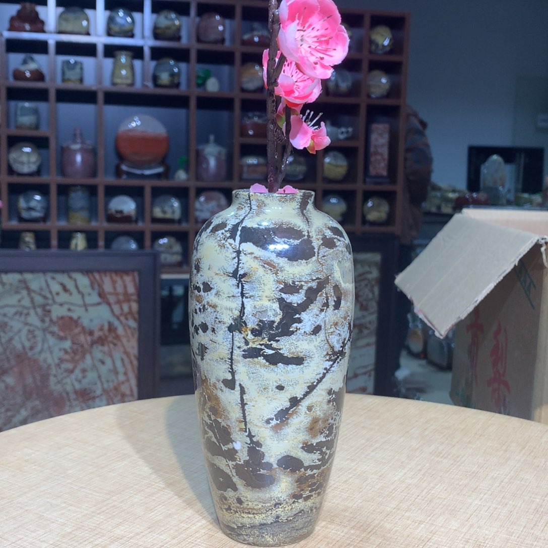 紫砂广西国画石，收藏观赏