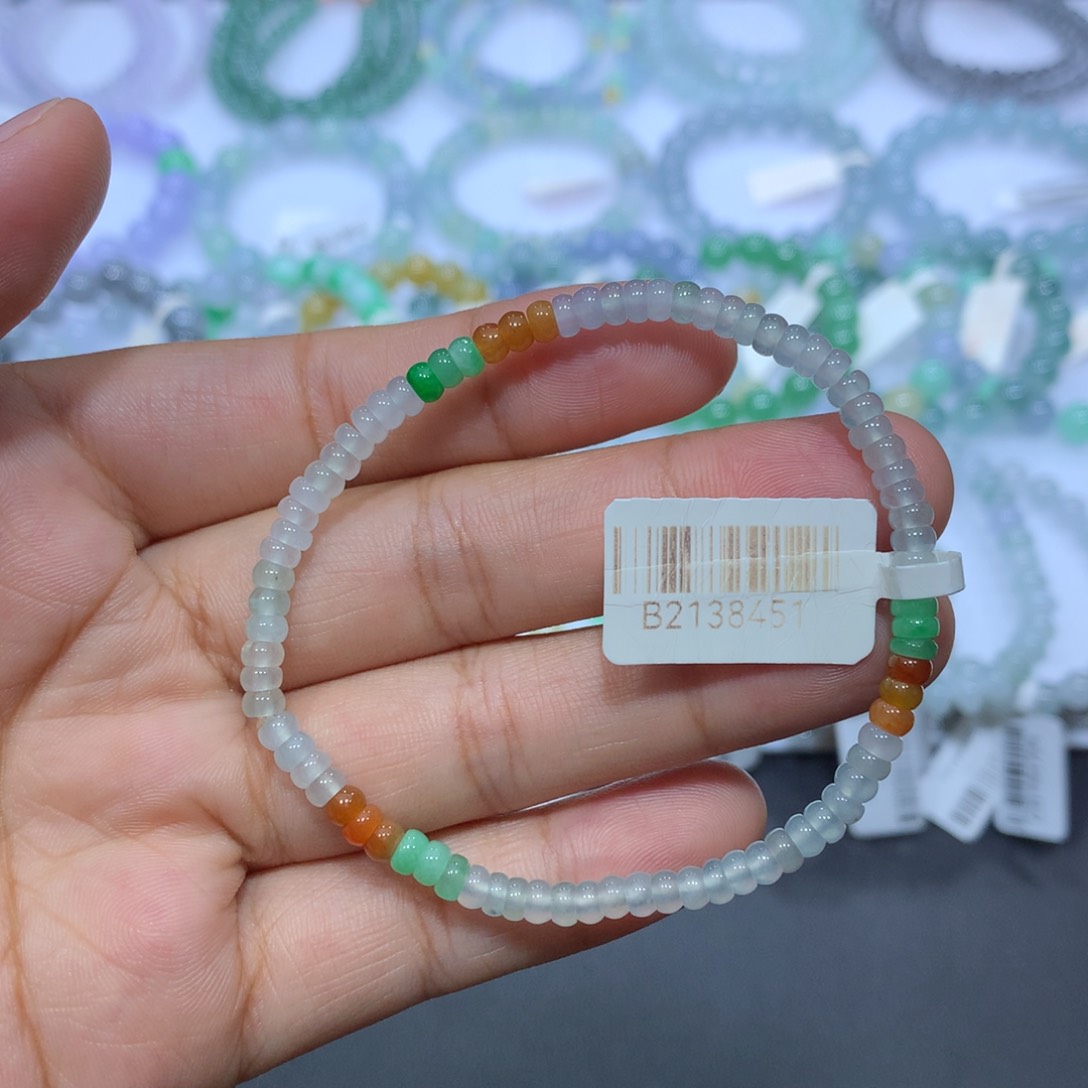 未镶嵌手链翡翠天然