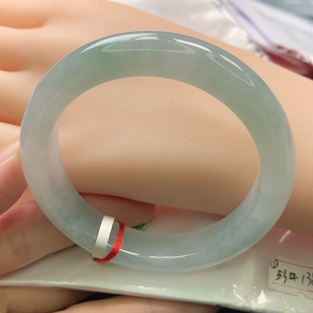 翡翠未镶嵌手镯缅甸5253