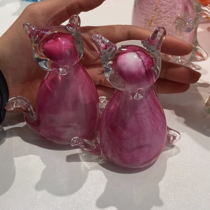 百***花琉璃手工艺品微瑕