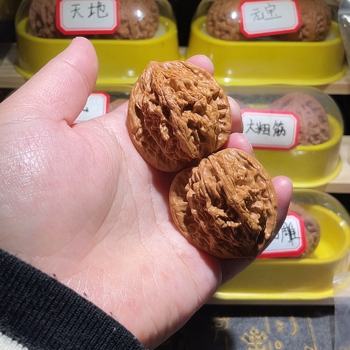 文玩核桃把件麦虎4.3