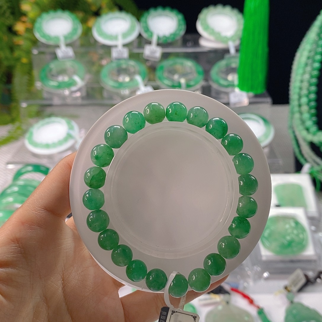 石英质玉未镶嵌手串