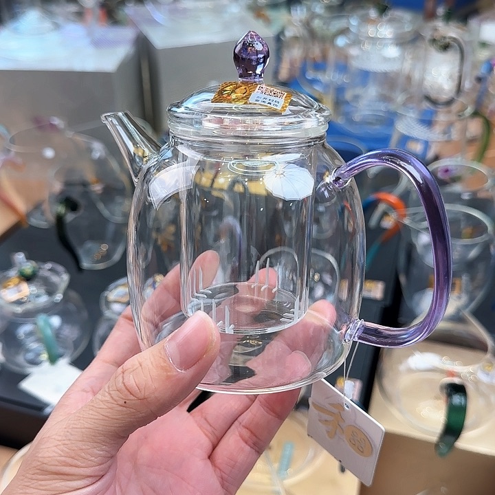 禾器浅紫色宴臣壶内胆款