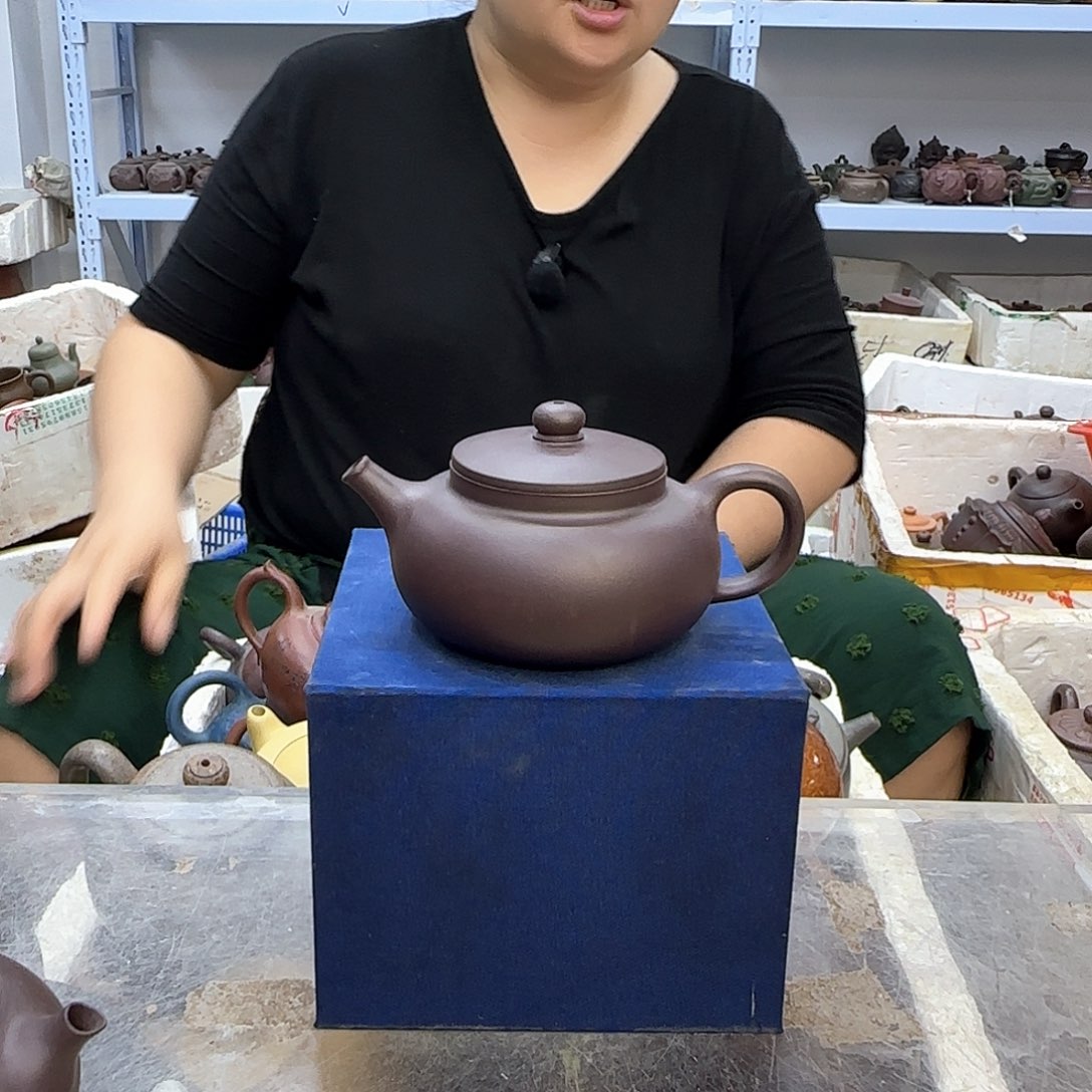 茶壶紫砂宜兴紫砂壶瑕疵处理