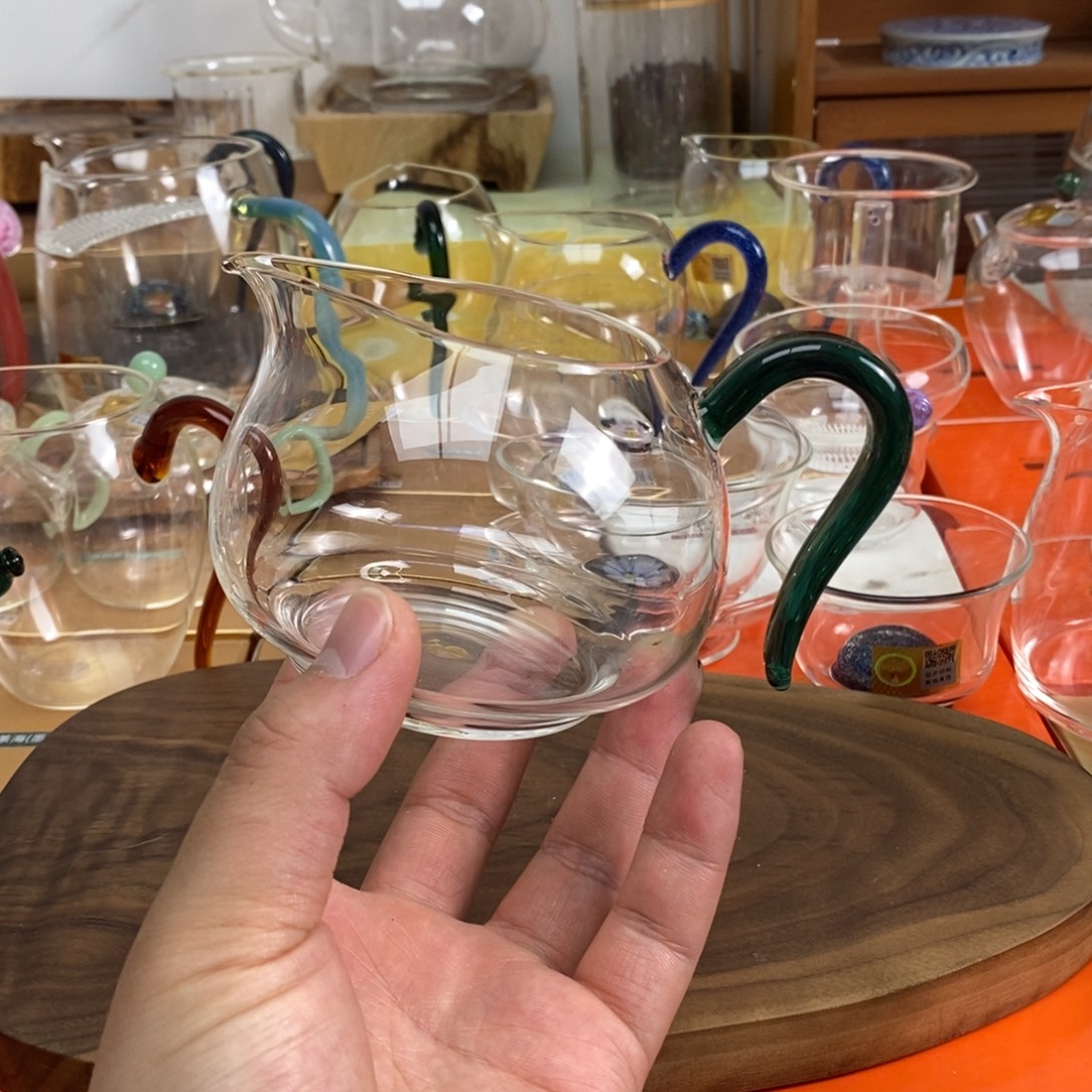 淡然茶海墨绿色样品