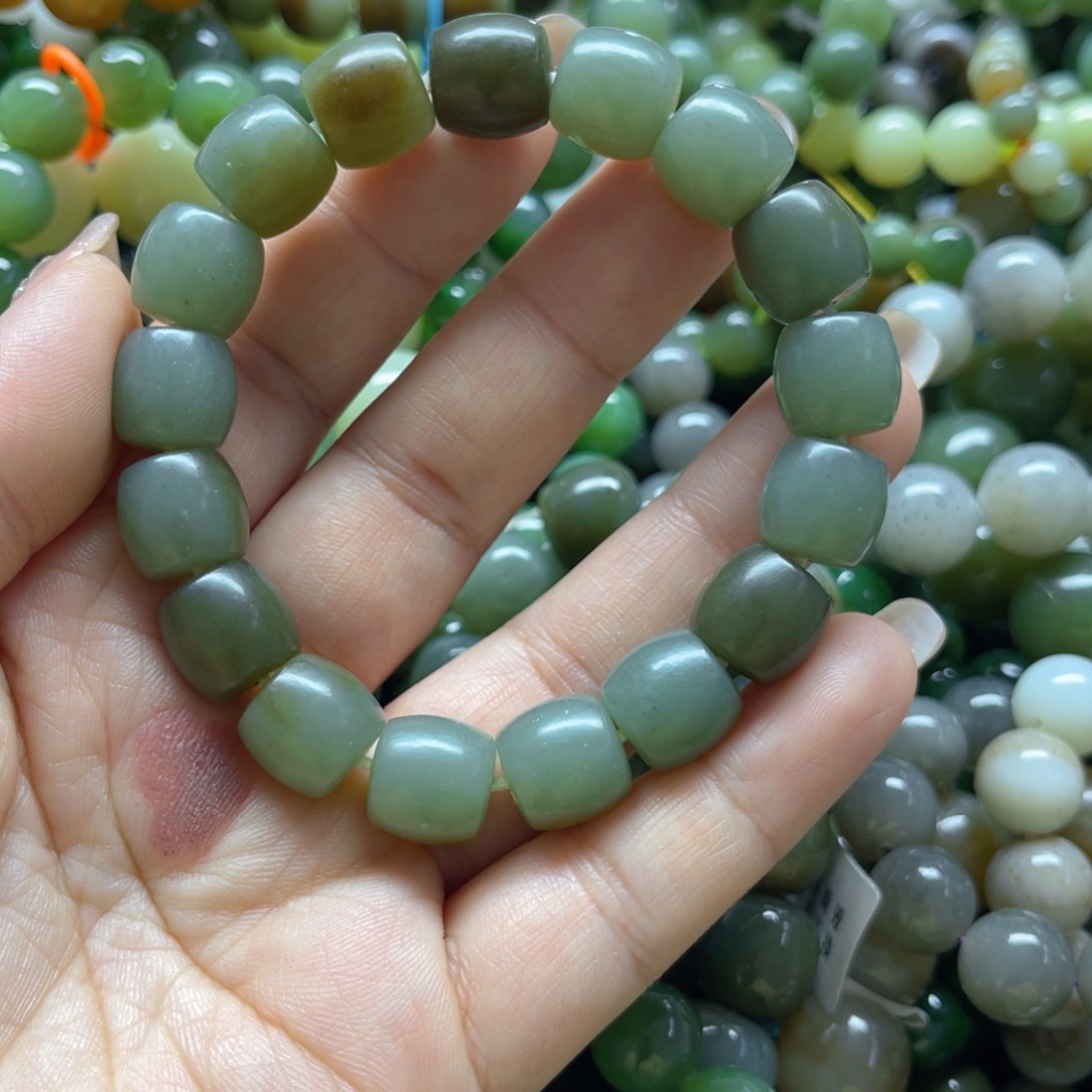 和田玉手链未镶嵌