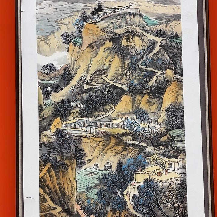 国画苏珊老师展览原作