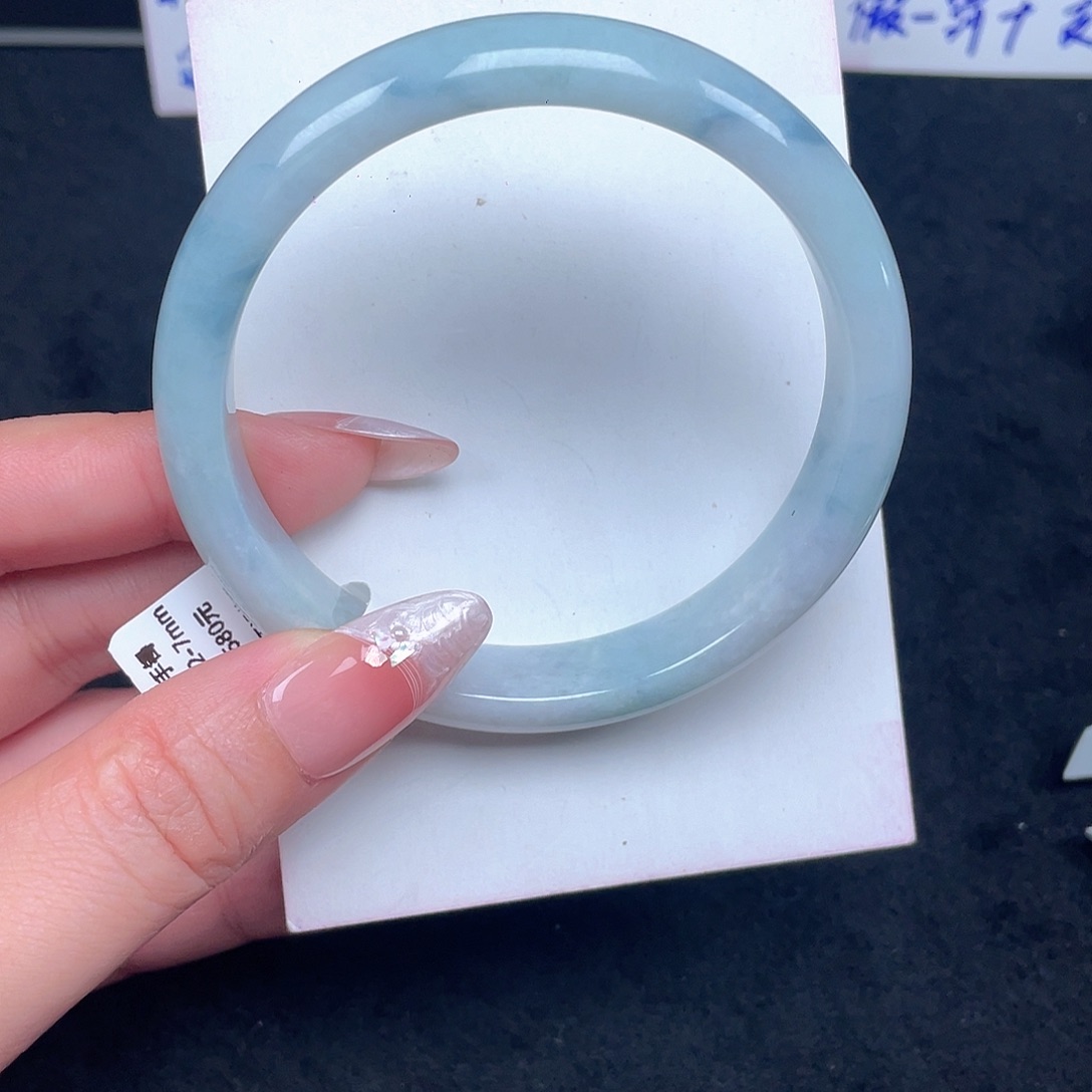 翡翠未镶嵌手镯023