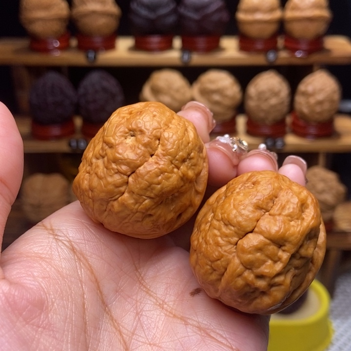 文玩核桃吊坠肌肉达摩18