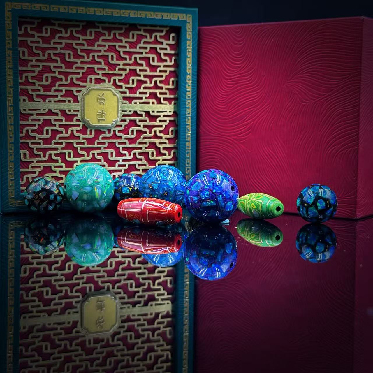 【缪老师严选】SJ2614 国潮/浮翠流丹 大漆单株 多样性发其一