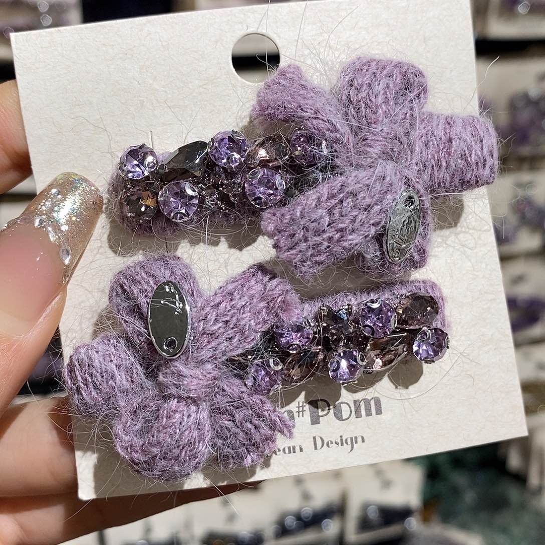 布艺铁合金鸭嘴夹