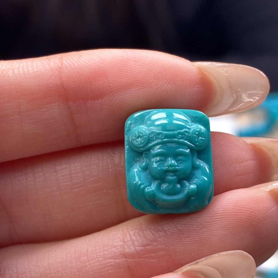 未镶嵌绿松石挂件