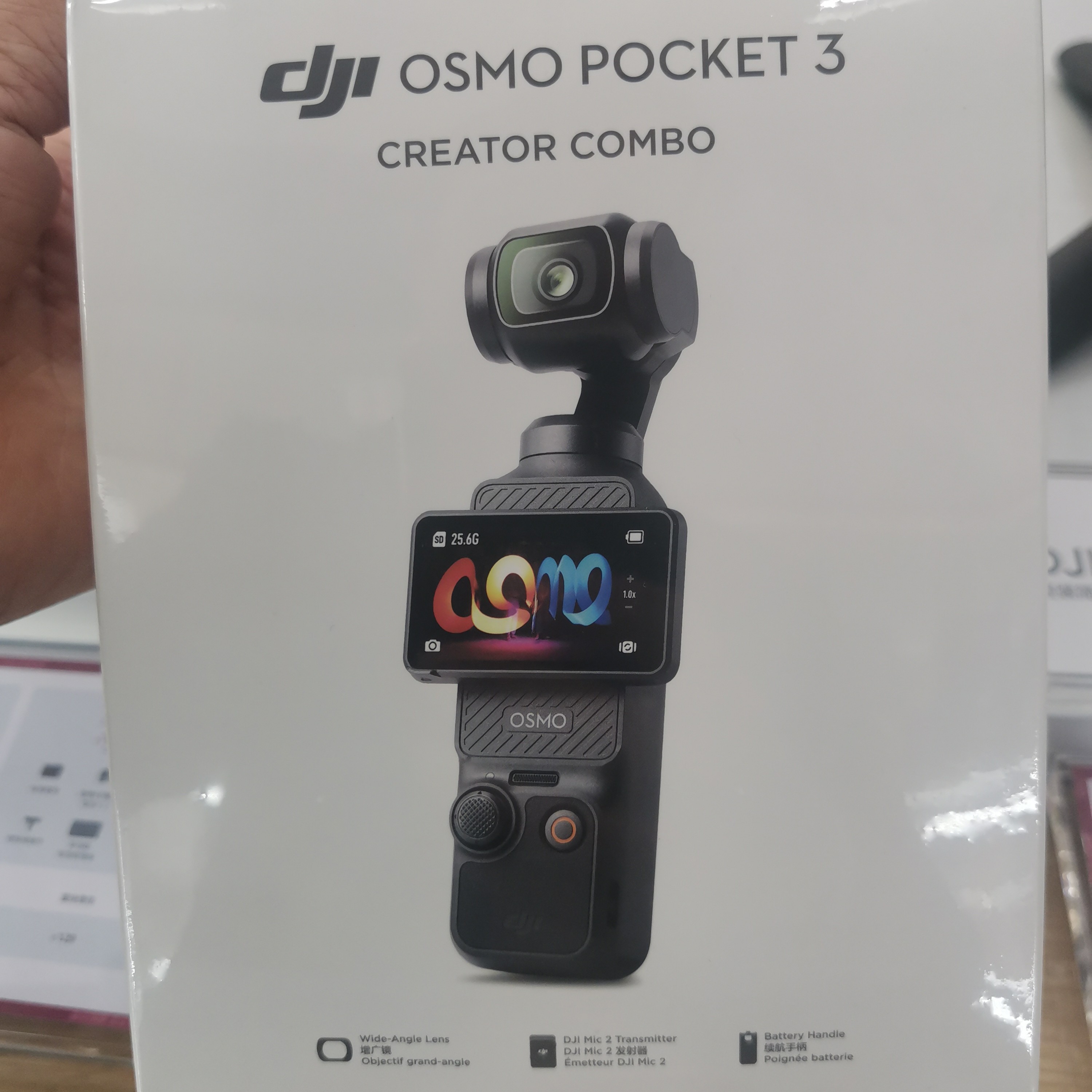 准新品 DJI/大疆 准新机大疆口袋3云台相机 POCKRT3全能套装