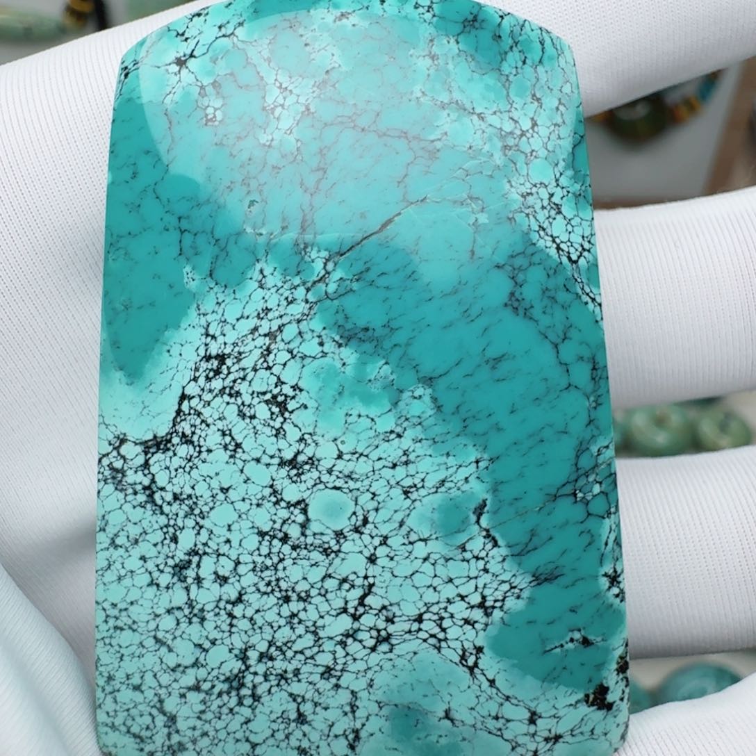 绿松石原矿未镶嵌尘