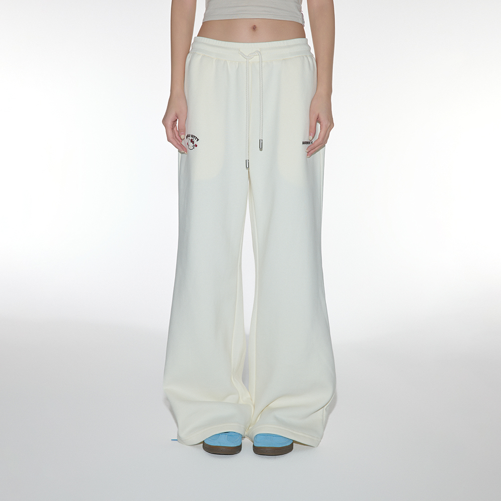 BASEMENT FGxHelloKitty美式复古休闲宽松针织长裤251120063005