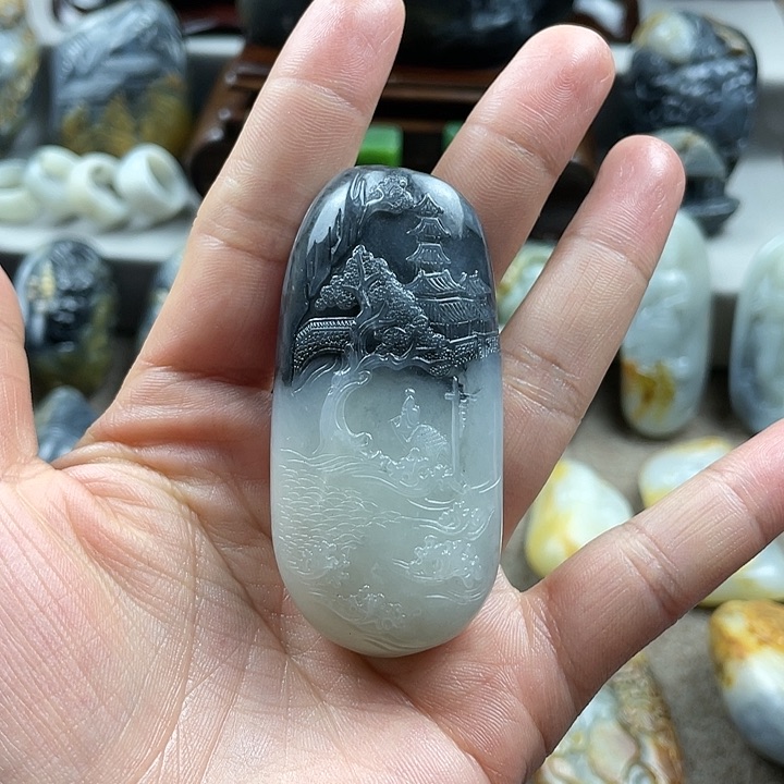 和田玉颈饰未镶嵌C*