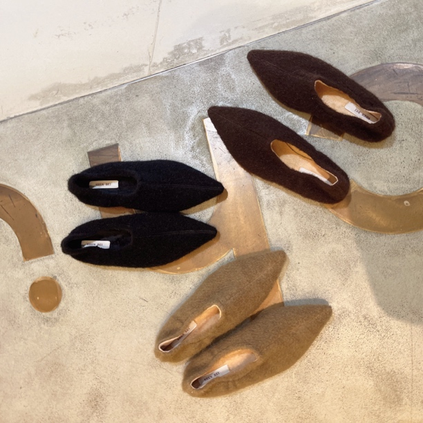 2025冬款加绒女秋冬新款毛毛鞋一脚蹬水貂毛女鞋1383-26