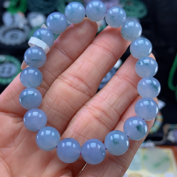 翡翠手链未镶嵌随****楼翡翠 9.9 