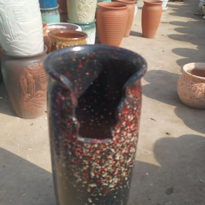 红陶口17高42瑕疵