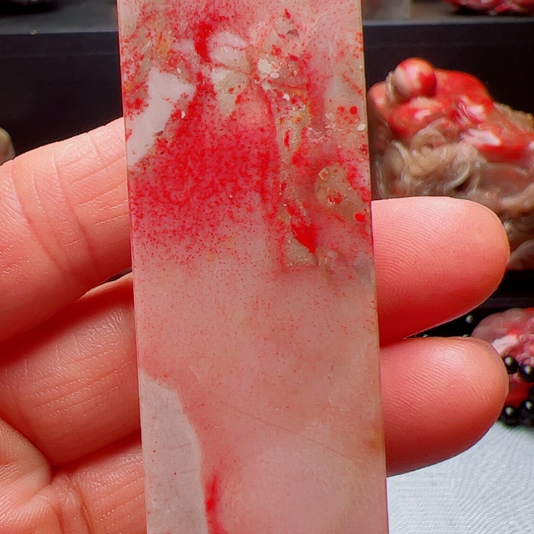 昌化石昌化鸡血石印章