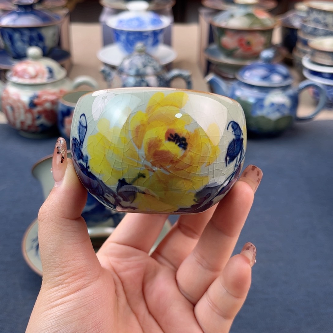 杯景德镇陶瓷杯子