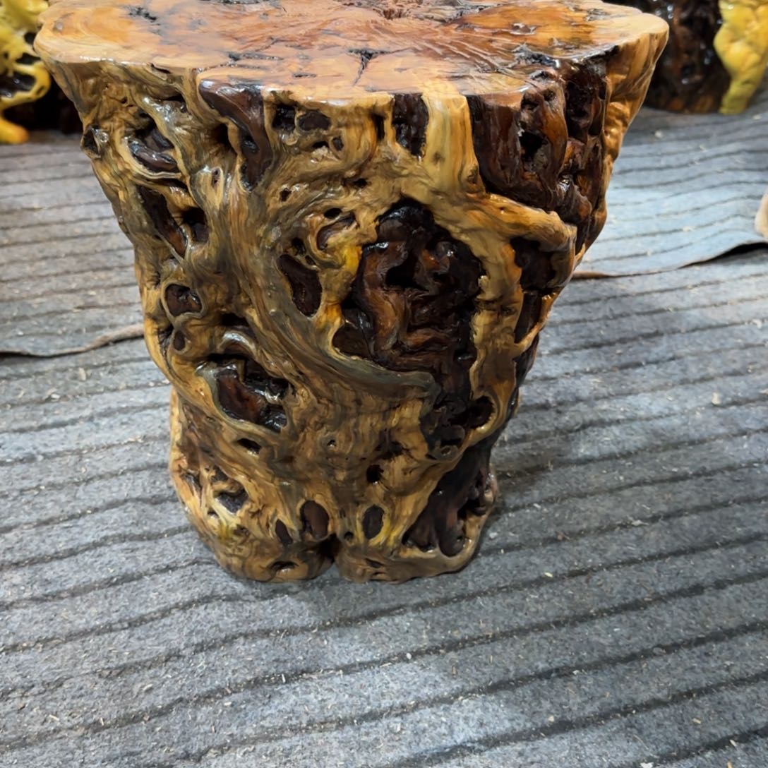 星***辰龙纹鸡心枣木手工艺品 