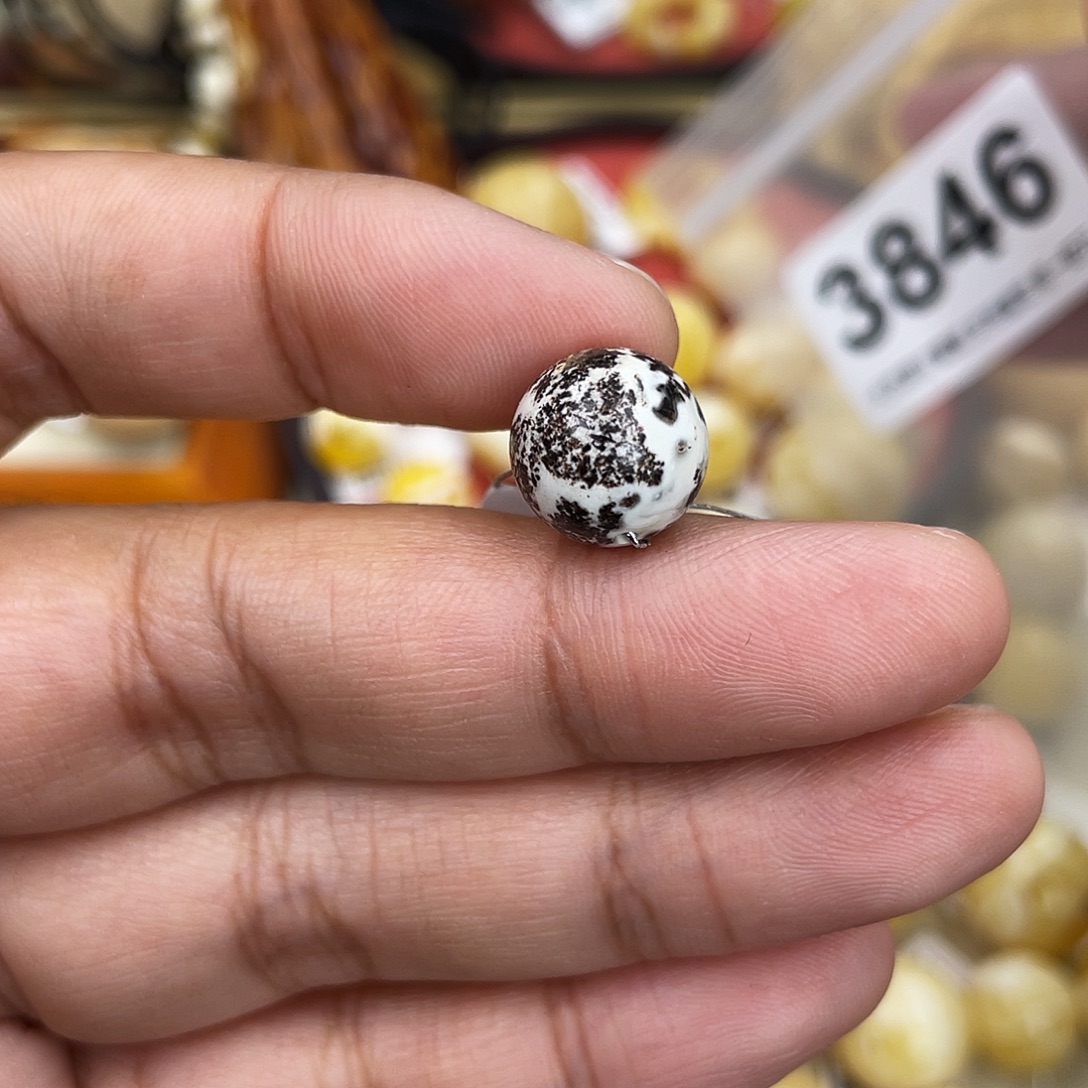蜜蜡未镶嵌珠宝奇石12奥利奥