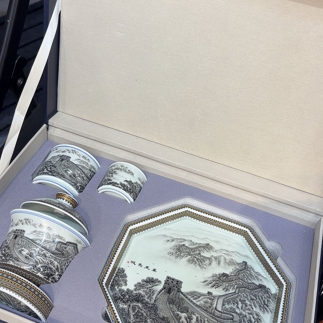 陶杯子景德镇陶瓷艺术展演