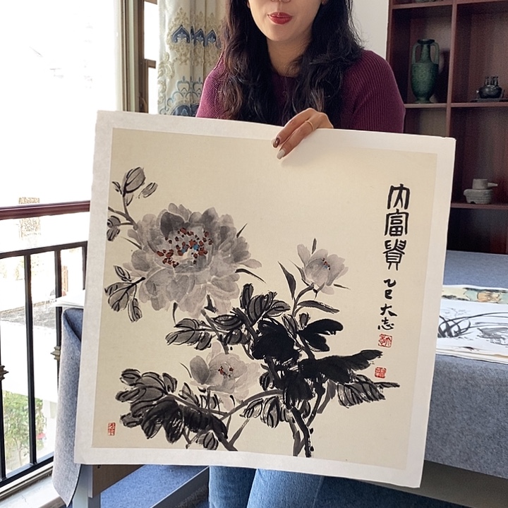 国画纯手绘国画写意作品50