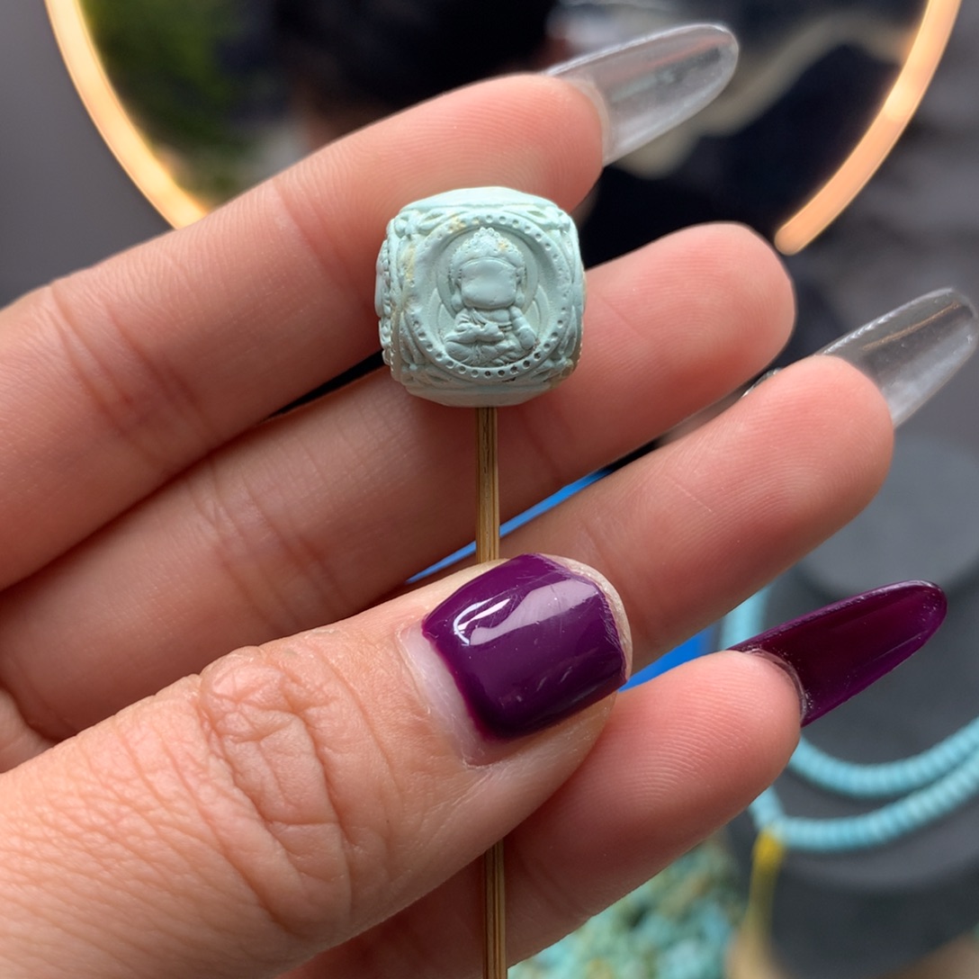 绿松石挂件未镶嵌