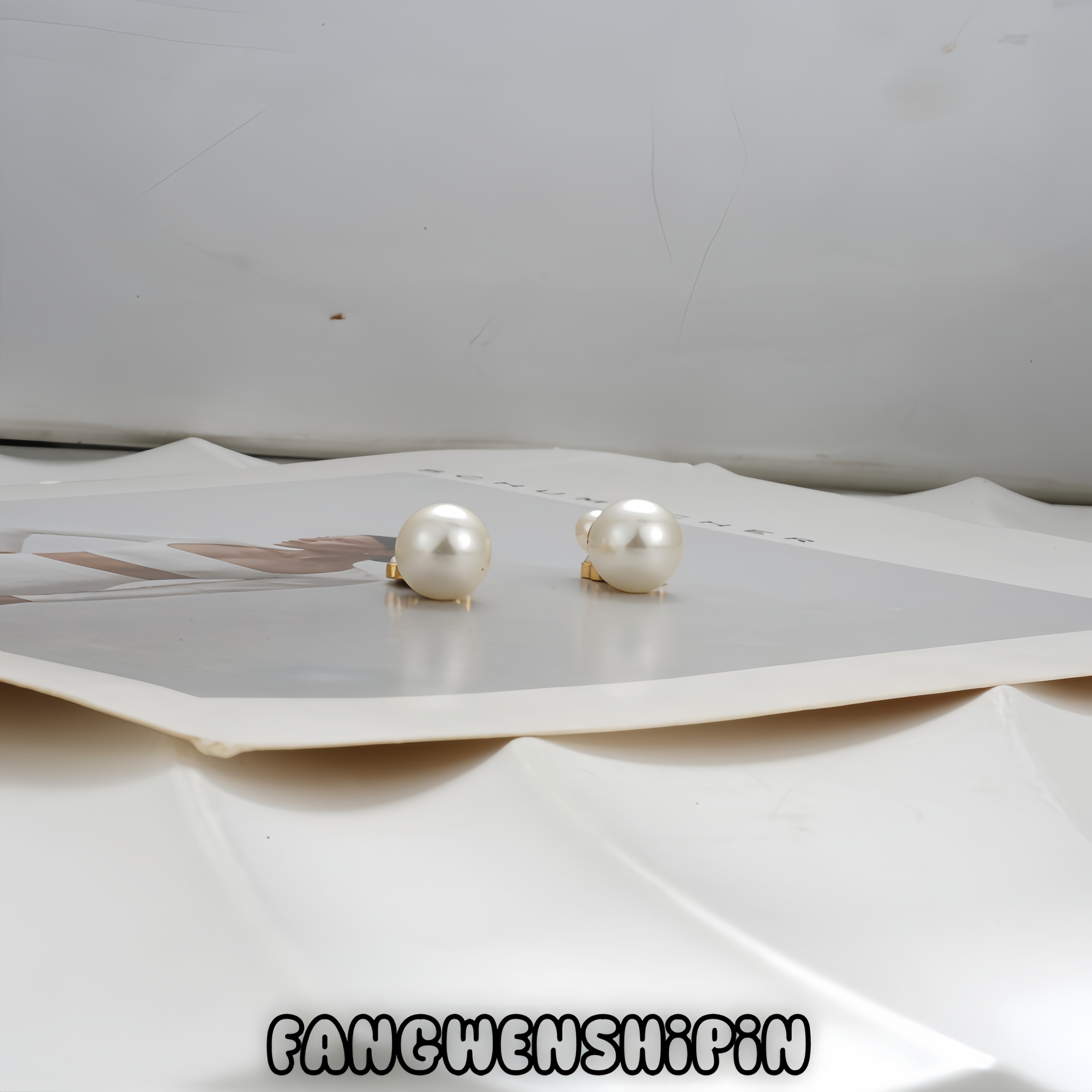 铜合金锆石耳饰 【镀K金】【925银针】耳环3387