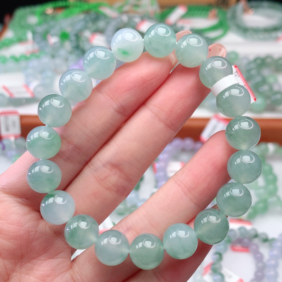 翡翠手链未镶嵌翡翠10mm