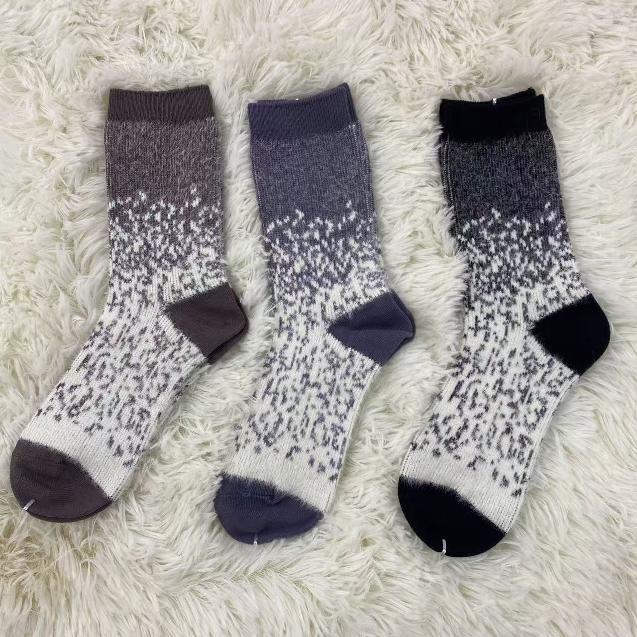 三双装CERNNE FOREST 秋冬款百搭透气系列男女同款袜子321