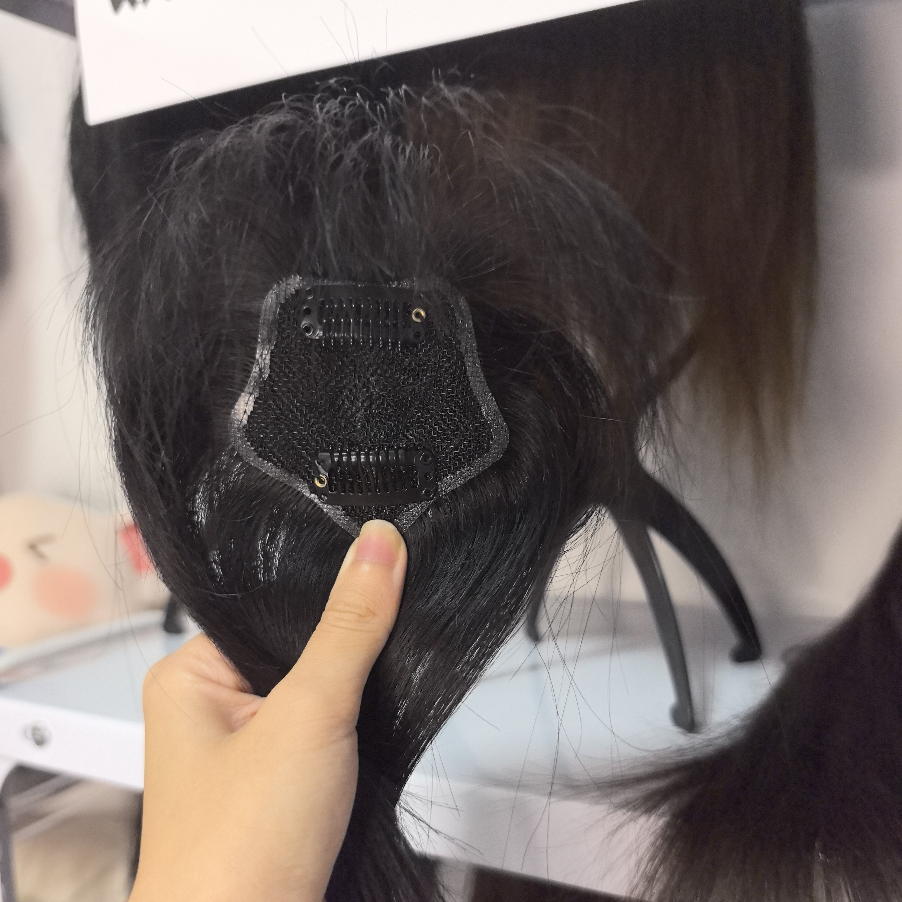 肖 孤品假发片，头顶补发片，头套都有 听主播说