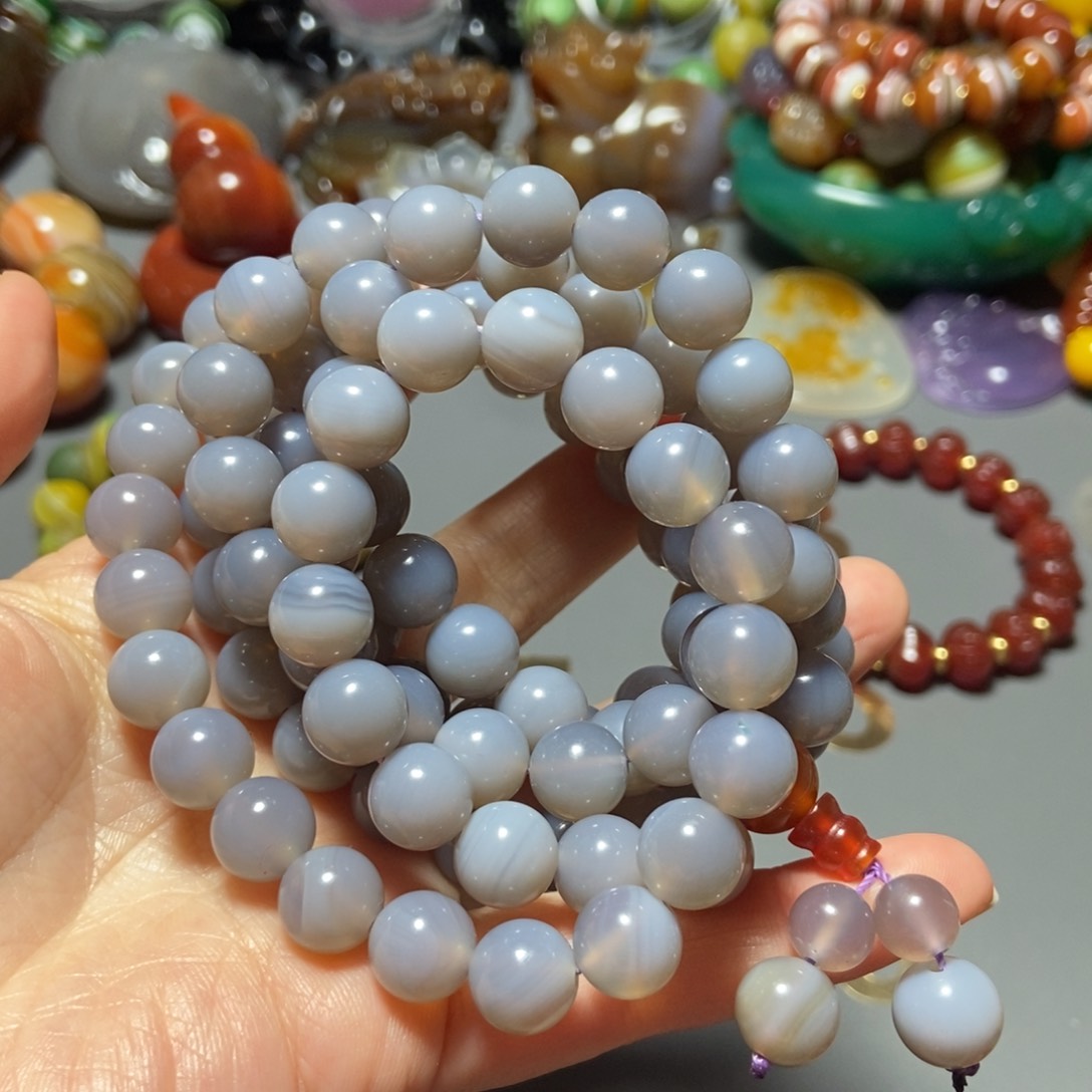 玛瑙/玉髓一未镶嵌倾**下