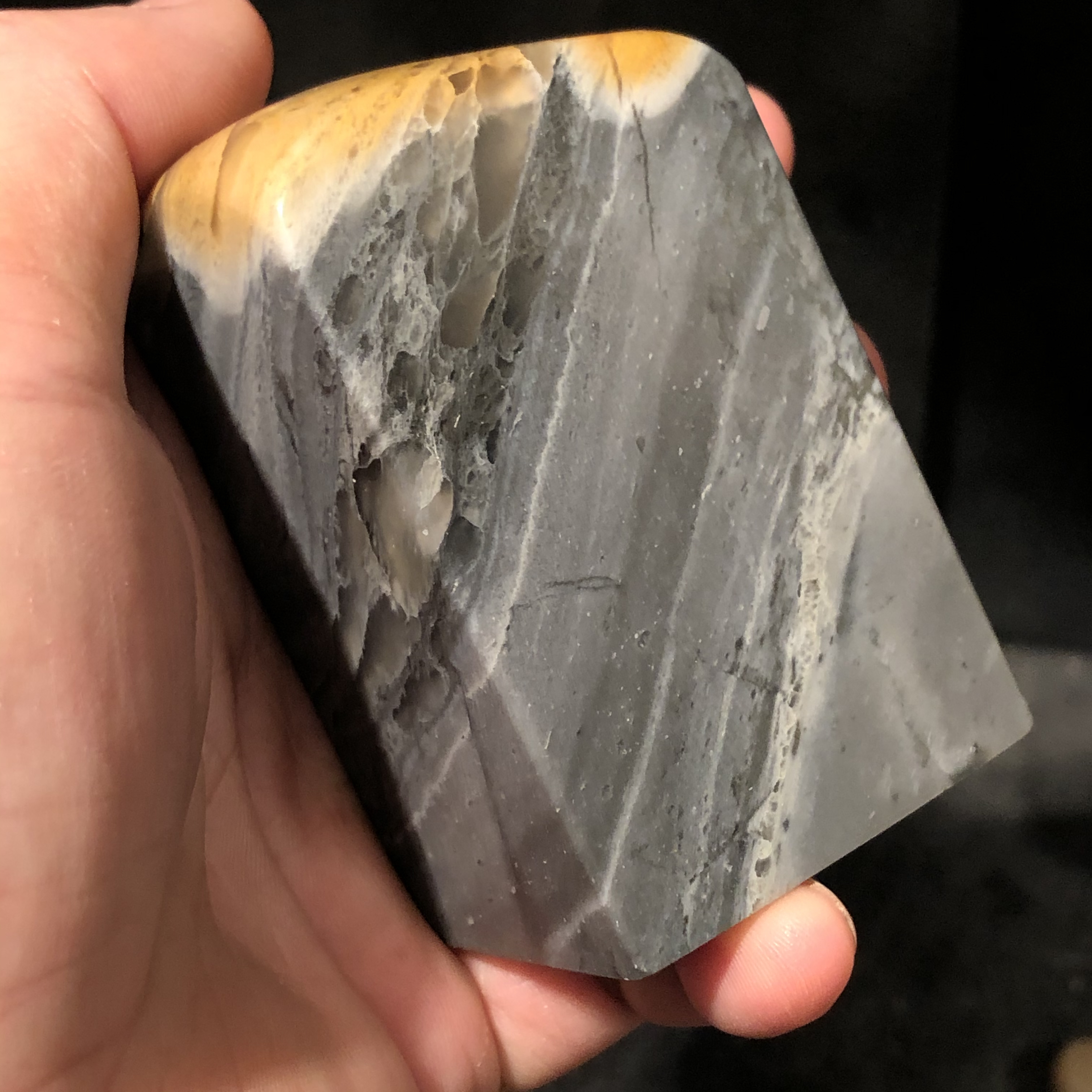 昌化石软奇石巧色蛇皮冻石章4.5/7.7