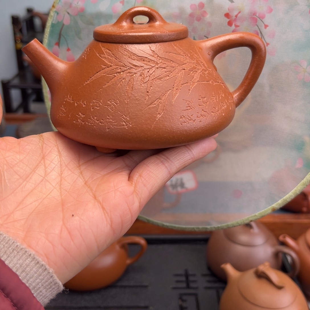 紫砂茶壶禅**生手工制作