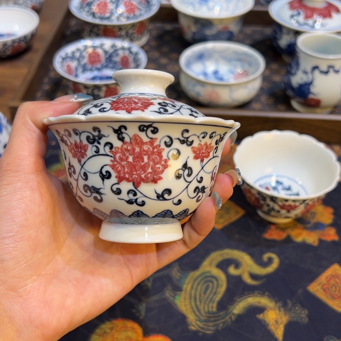 景德镇茶器百宝箱陶瓷