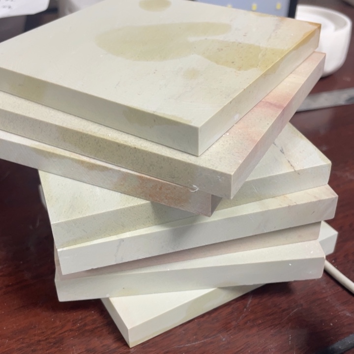 青田石印石10✖️10✖️1的8个