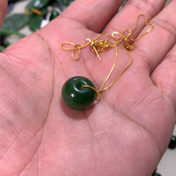 和田玉（碧玉）颈饰未镶嵌L**i