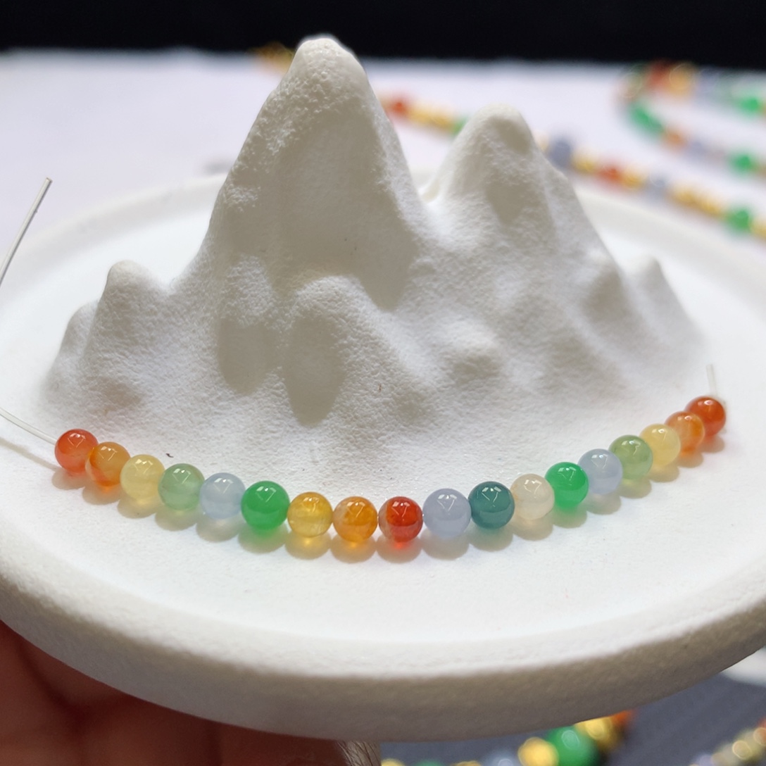 定制翡翠未镶嵌 毛货抛光定制 18颗打包 宠粉买断价