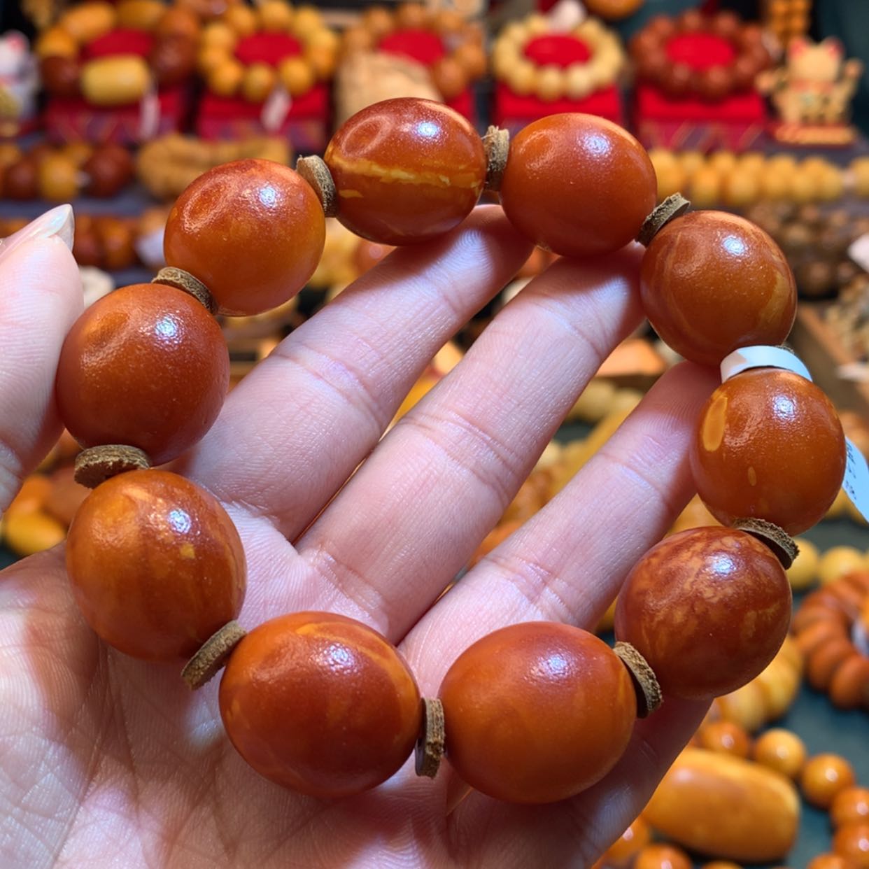 【闪购商品】蜜蜡手串未镶嵌蜜蜡手串
