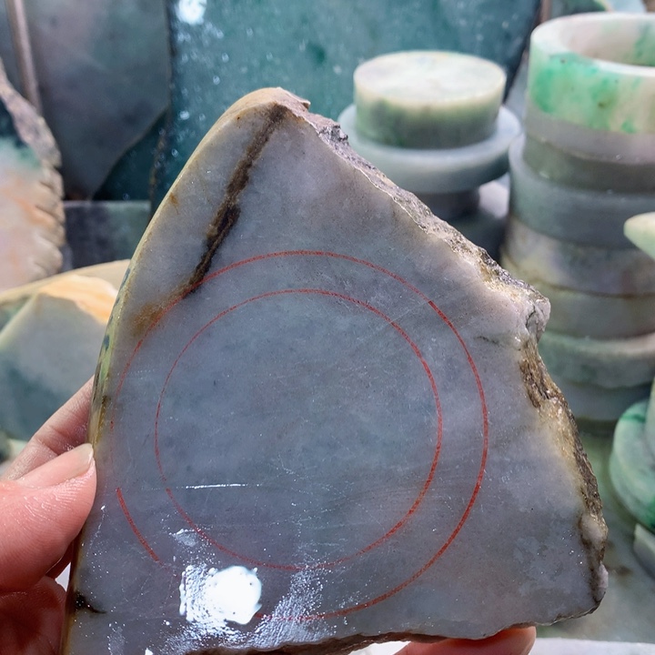 散珠翡翠谱*双缅甸翡翠