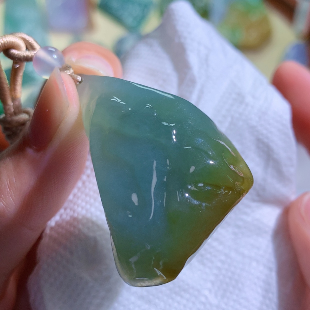 【闪购商品】翡翠未镶嵌吊坠(不含链) 5269